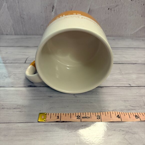 Old Pottery Mug Company Ceramic 12oz 2 Tone Motivational Coffee Mug (SKU: 199MI) - Picture 4 of 5